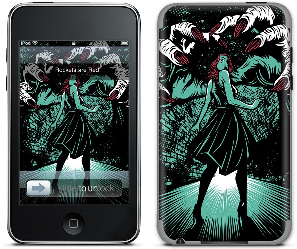 Molly vs The Zombie iPod Skin