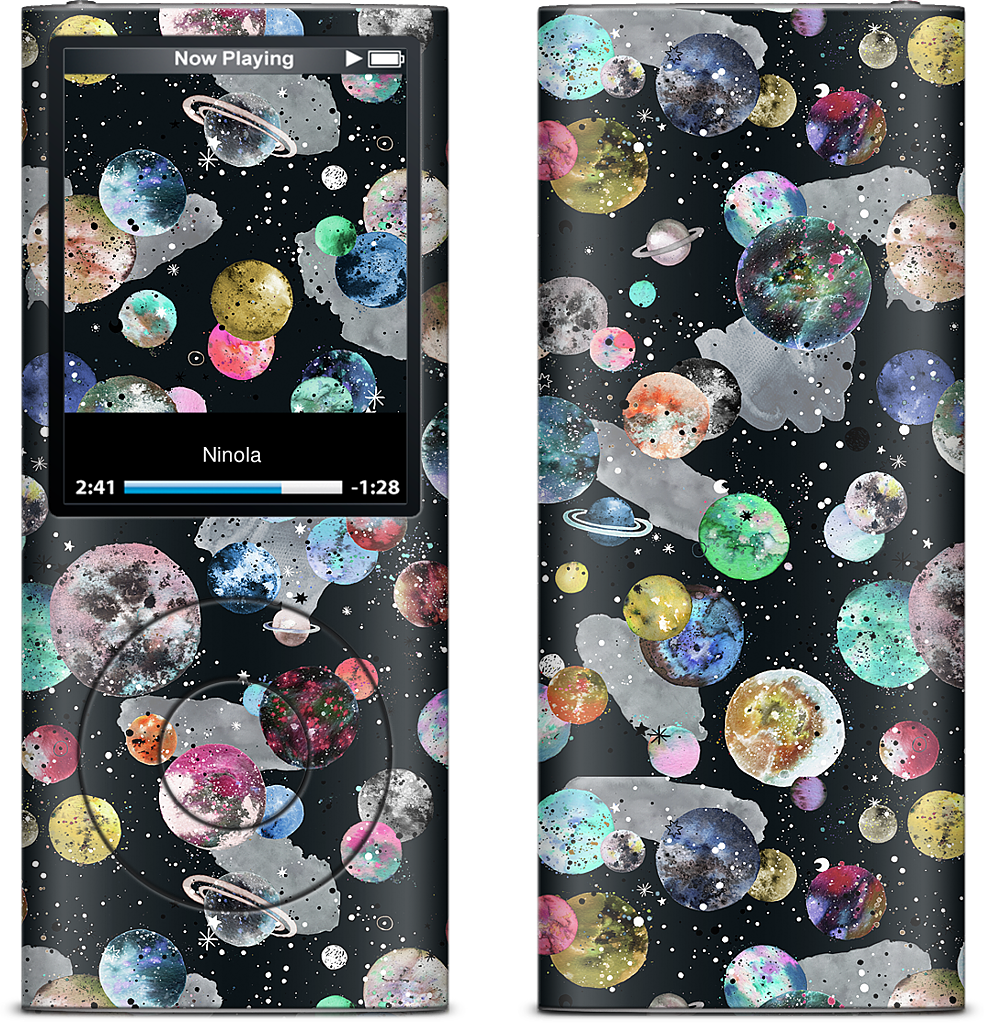 Cosmic Collage iPod Skin