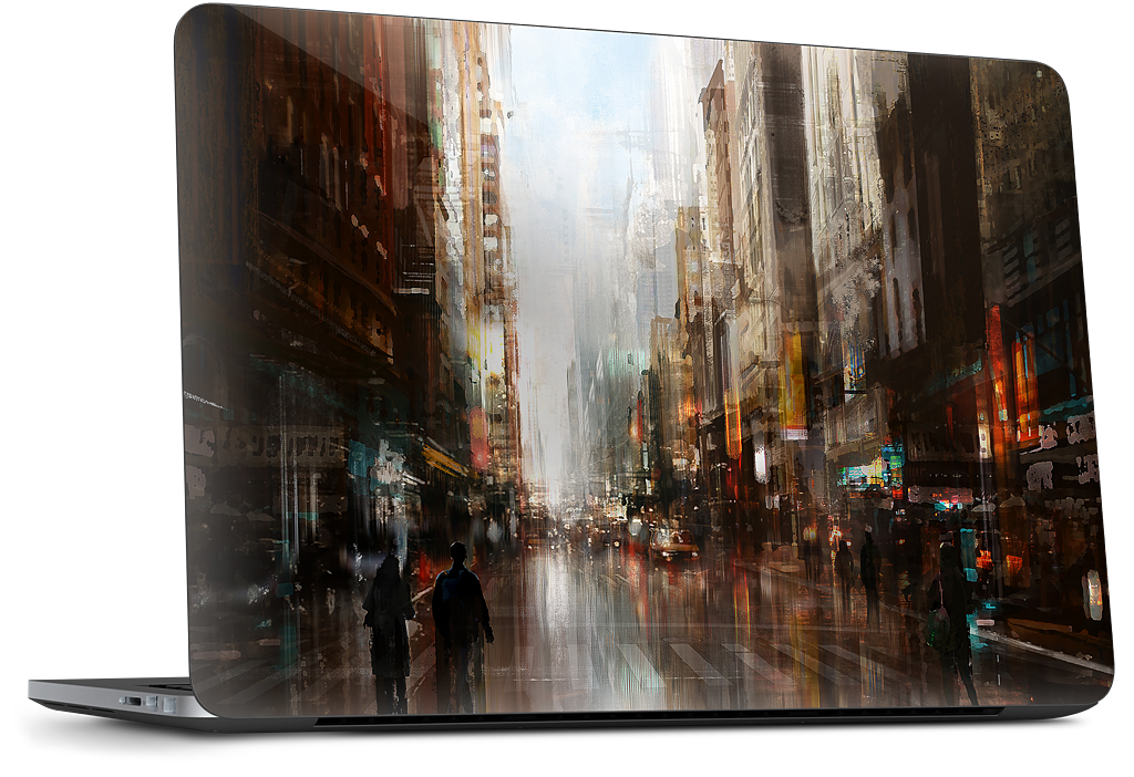 Cityscape Dell Laptop Skin