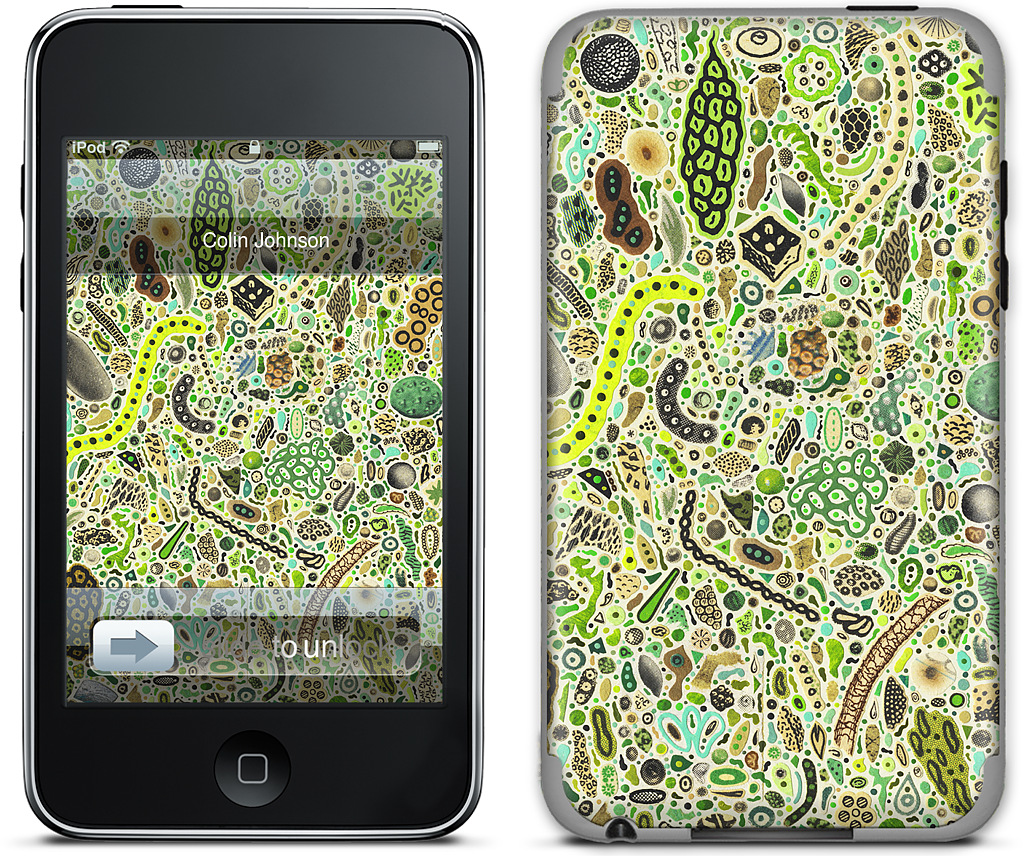 Microbes iPod Skin