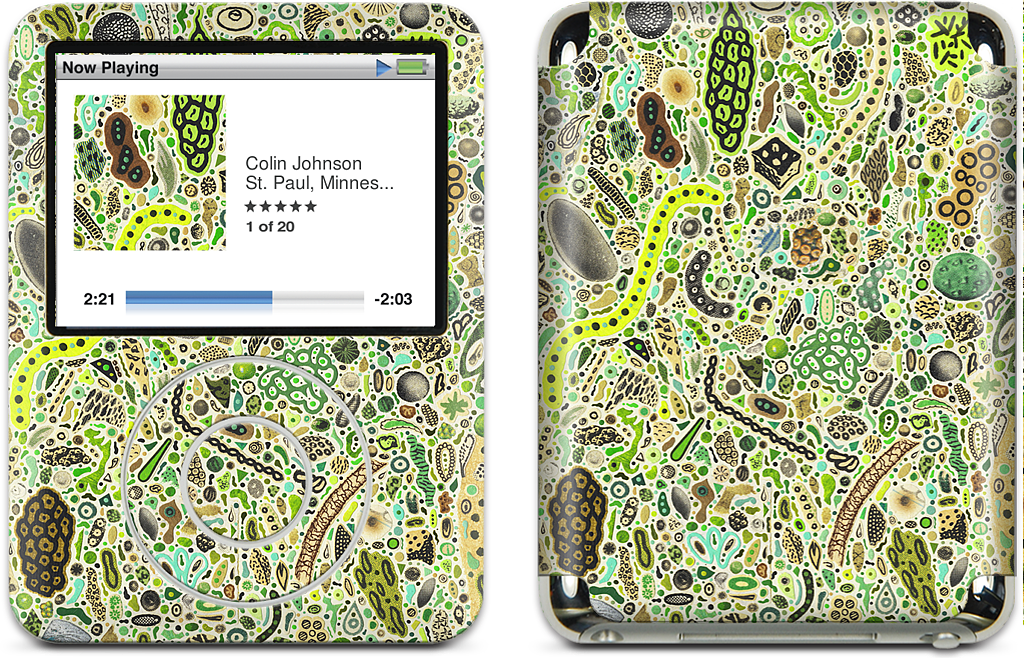 Microbes iPod Skin