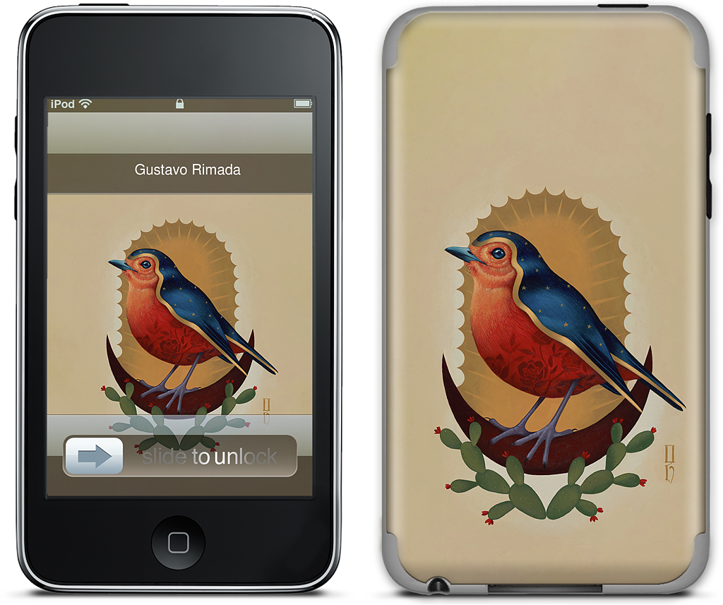 Pajaro de Guadalupe iPod Skin