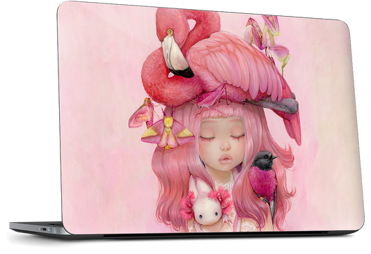 Rosea Dell Laptop Skin