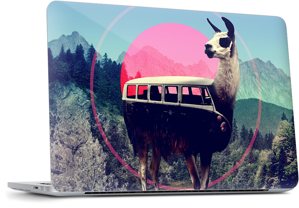 Llama Dell Laptop Skin