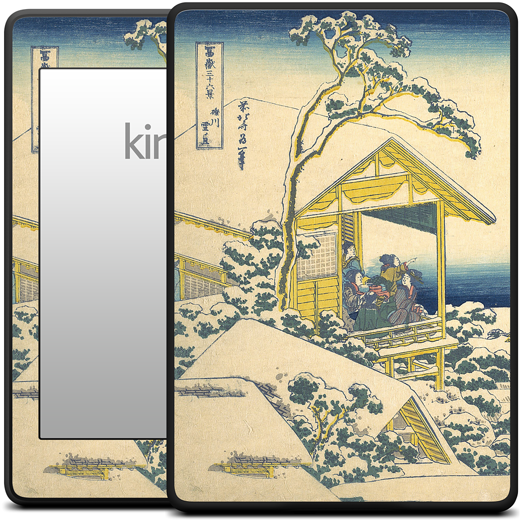 Morning After the Snow at Koishikawa in Edo (Koishikawa yuki no ashita) Kindle Skin