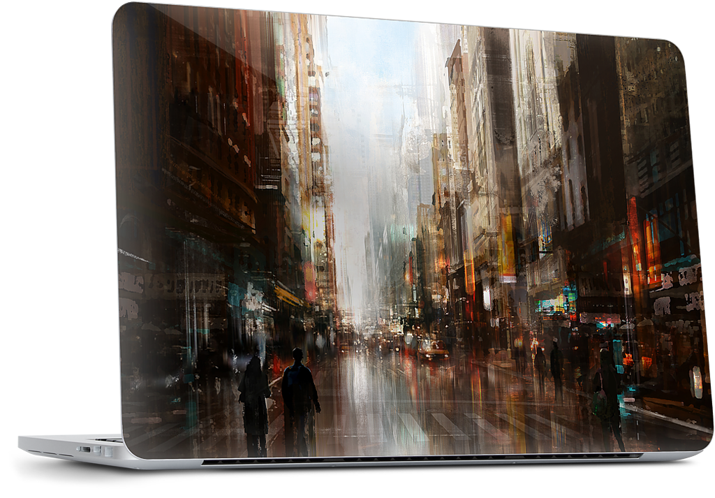 Cityscape Dell Laptop Skin