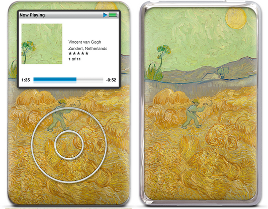 Wheatfield with a Reaper iPod Skin