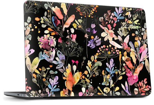 Wild Grasses (Black) Dell Laptop Skin