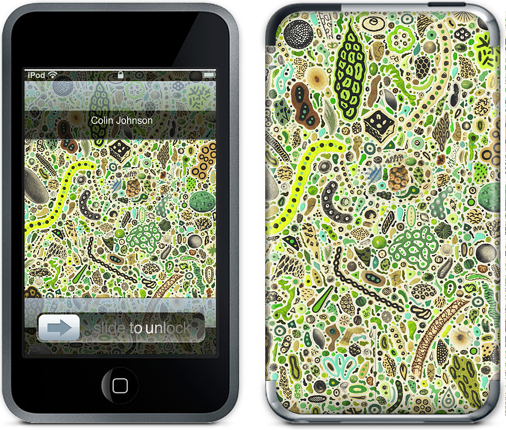 Microbes iPod Skin