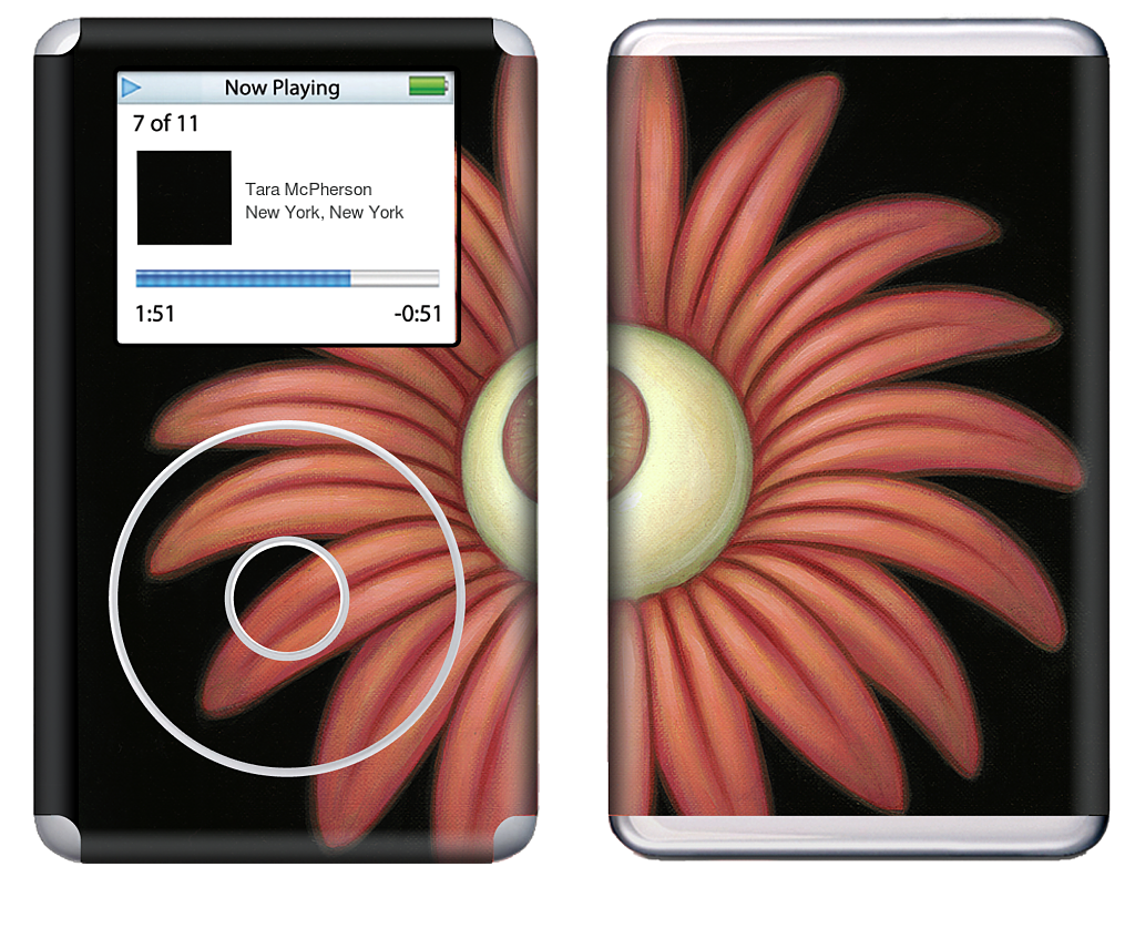 Eye Daisy  iPod Skin