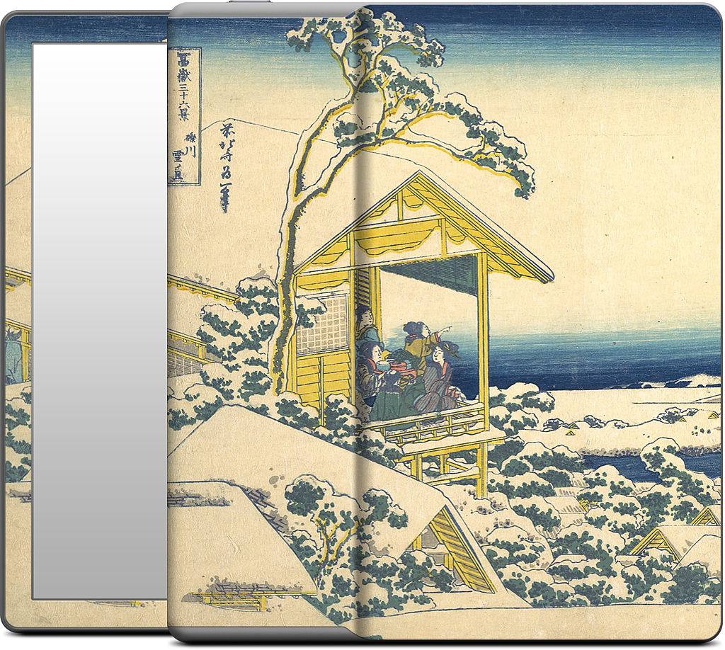 Morning After the Snow at Koishikawa in Edo (Koishikawa yuki no ashita) Kindle Skin