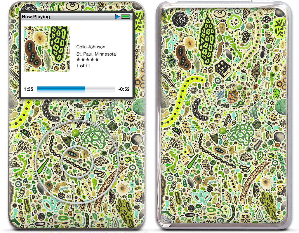 Microbes iPod Skin