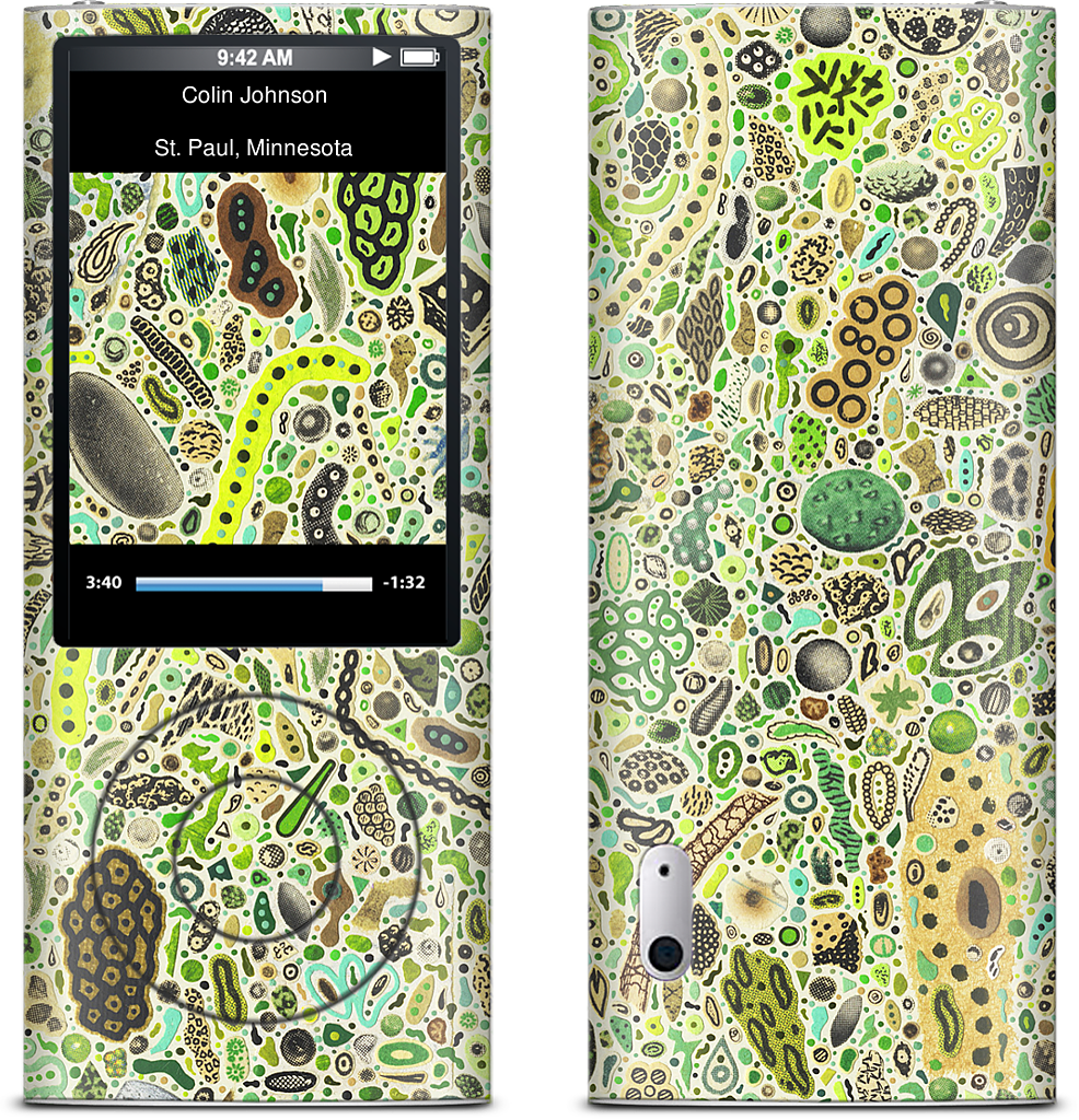 Microbes iPod Skin