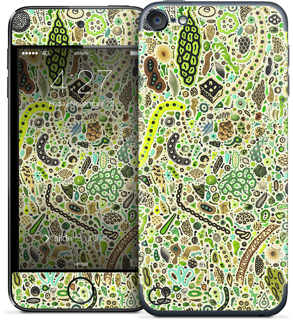 Microbes iPod Skin