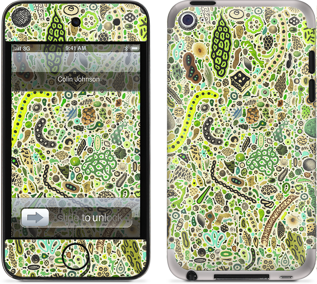 Microbes iPod Skin