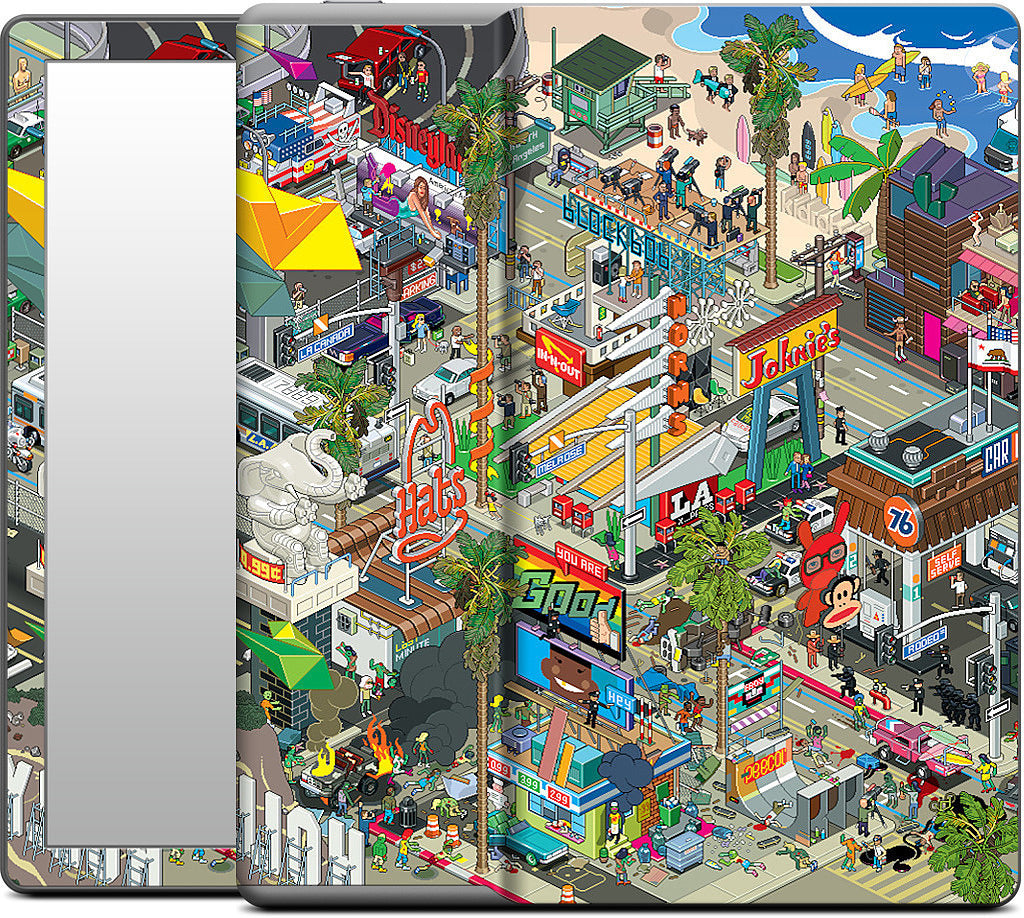 Los Angeles Kindle Skin