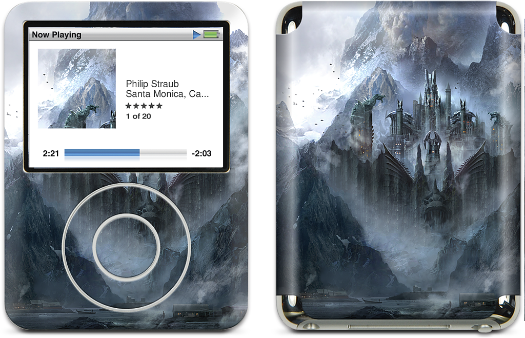 Dragon Stone iPod Skin