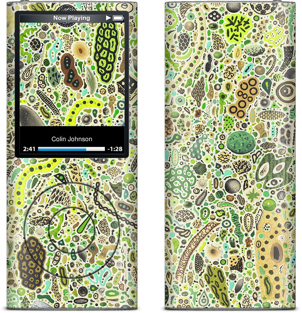 Microbes iPod Skin