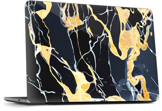 Black Marble Dell Laptop Skin