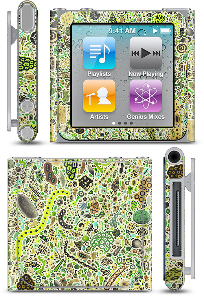 Microbes iPod Skin