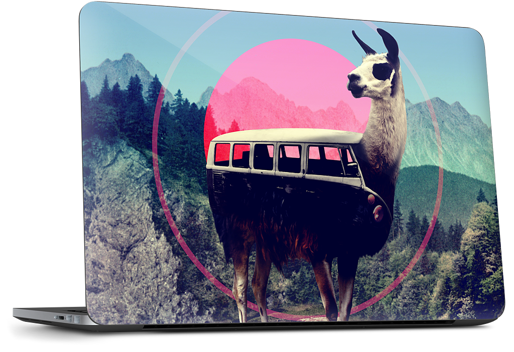 Llama Dell Laptop Skin