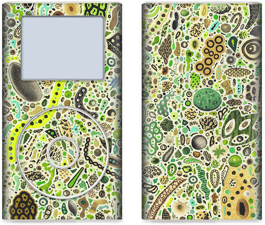 Microbes iPod Skin