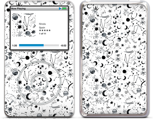 Galaxy Constellations iPod Skin