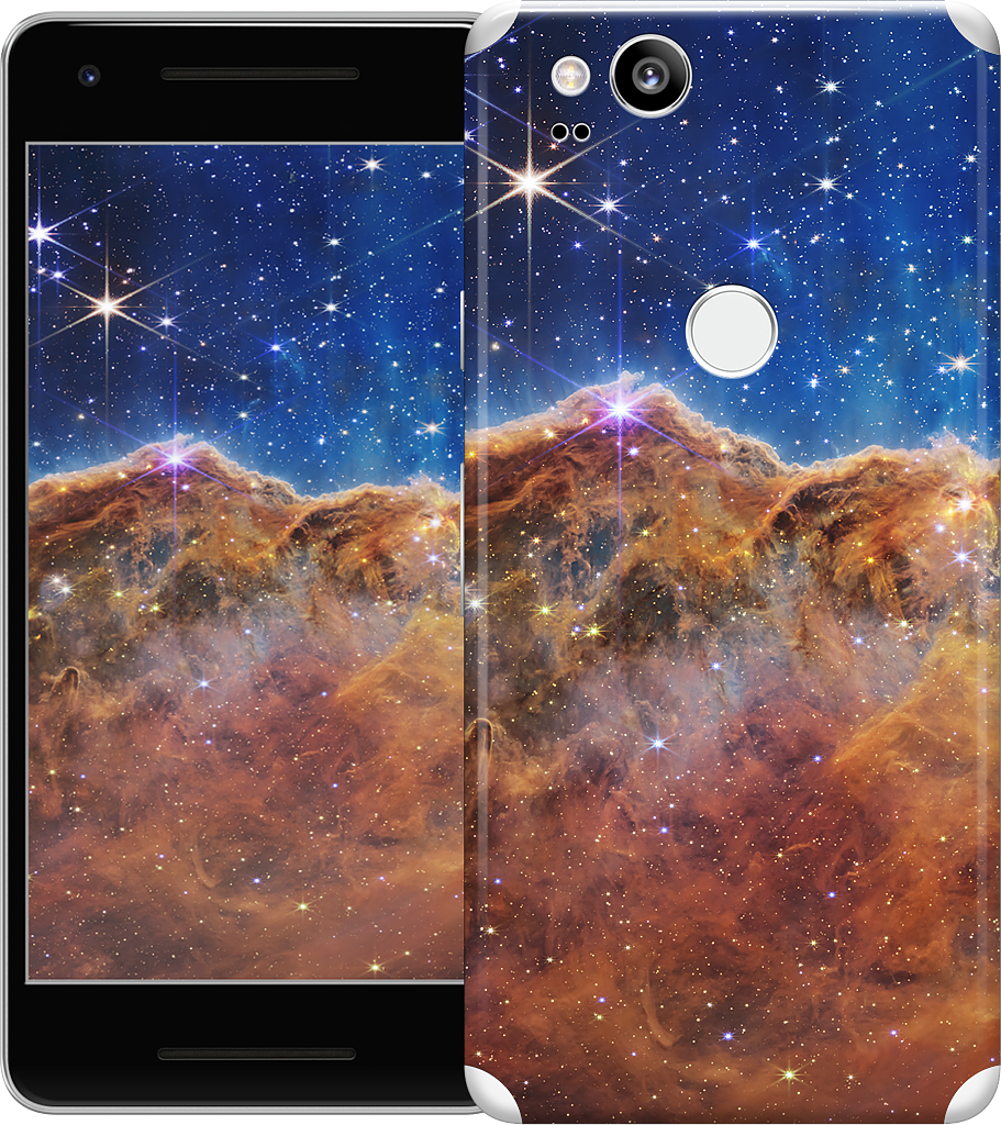 Cosmic Cliffs of Carina Google Phone